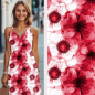 Preview: Stoff des Tages: Bio Viskosejersey mit Überbreite: Eigenproduktion Poppy von Graustufen-Stoffe